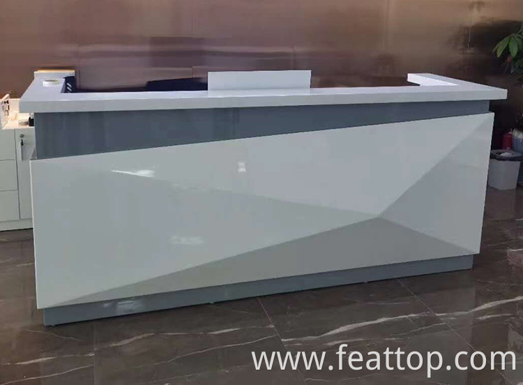 New Style Reception Uniform Design Restaurant Reception Desk Furniture Front Desk